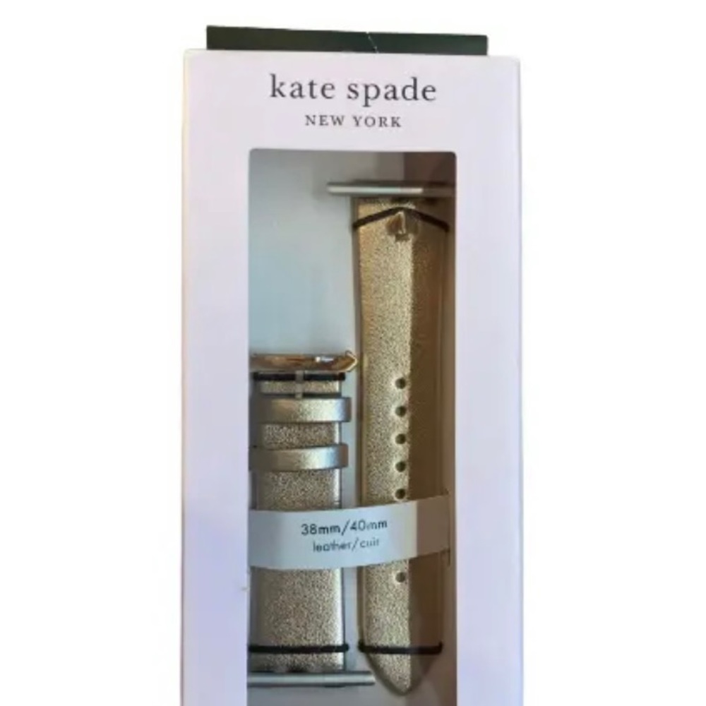 Kate Spade New York  Rose Gold-tone 38/40mm Leather band for Apple Watch